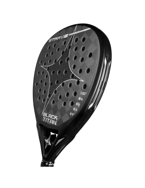 Padelschläger Starvie Black Titan | Ofertas De Padel